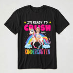 Ready To Crush School Unicorn Custom Photo - Personalized Shirt