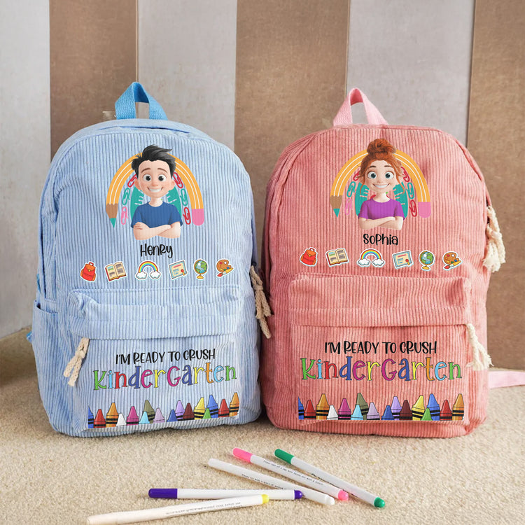 Ready-To-Crush-School-Personalized-Backpack-1