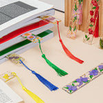 Real Flower, Floral Flower, Book Lover - Personalized Resin Bookmark