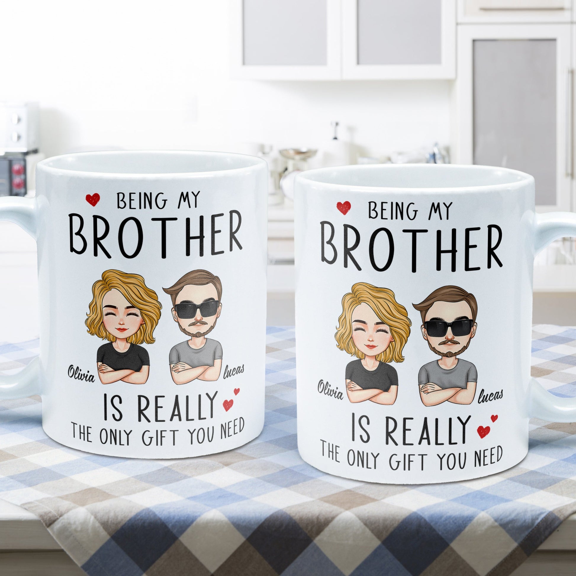 Having Me As A Daughter/Son - Personalized Mug – Macorner