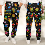 Reason I Love Being A Grandma/Papa - Custom Kids' Names - Personalized Sweatpants