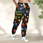 Reason I Love Being A Grandma/Papa - Custom Kids' Names - Personalized Sweatpants