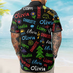 Reasons I Love Being A Papa - Personalized Hawaiian Shirt