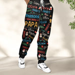 Reasons I Love Being A Papa - Personalized Sweatpants, Lounge Pants With Pockets