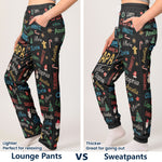 Reasons I Love Being A Papa - Personalized Sweatpants, Lounge Pants With Pockets