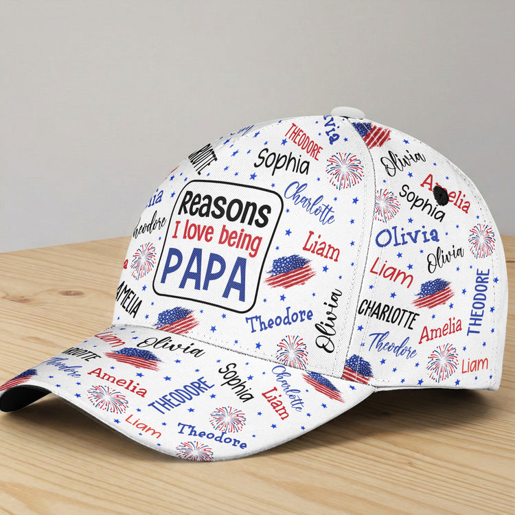 Reasons-I-Love-Being-A-Papa-Custom-Name-Personalized-Cap-2