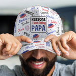 Reasons-I-Love-Being-A-Papa-Custom-Name-Personalized-Cap-4