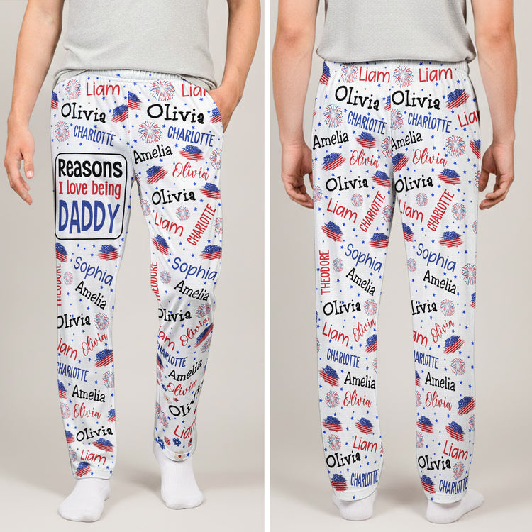 Reasons-I-Love-Being-A-Papa-Custom-Name-Personalized-Lounge-Pants-3