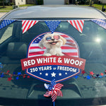 Red White & Woof 250 Years Of Freedom - Personalized Decal