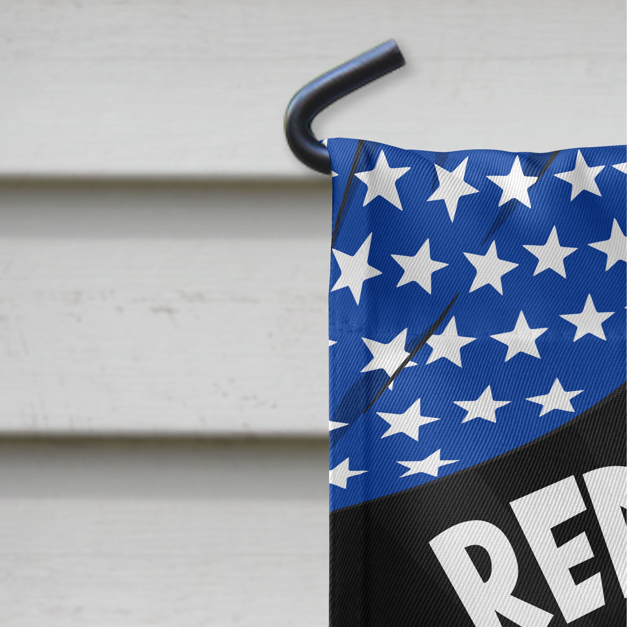 Red White & Woof - Personalized Flag