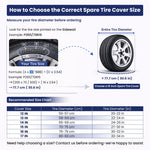 Red White & Woof - Personalized Tire Cover