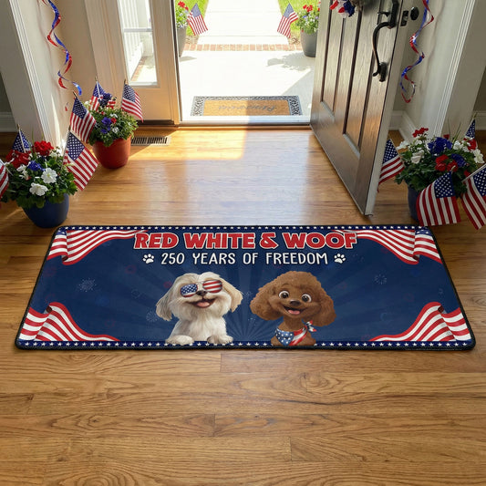 Red-White-&-Woof-250-Years-Of-Freedom-Personalized-Runner-Rug-1