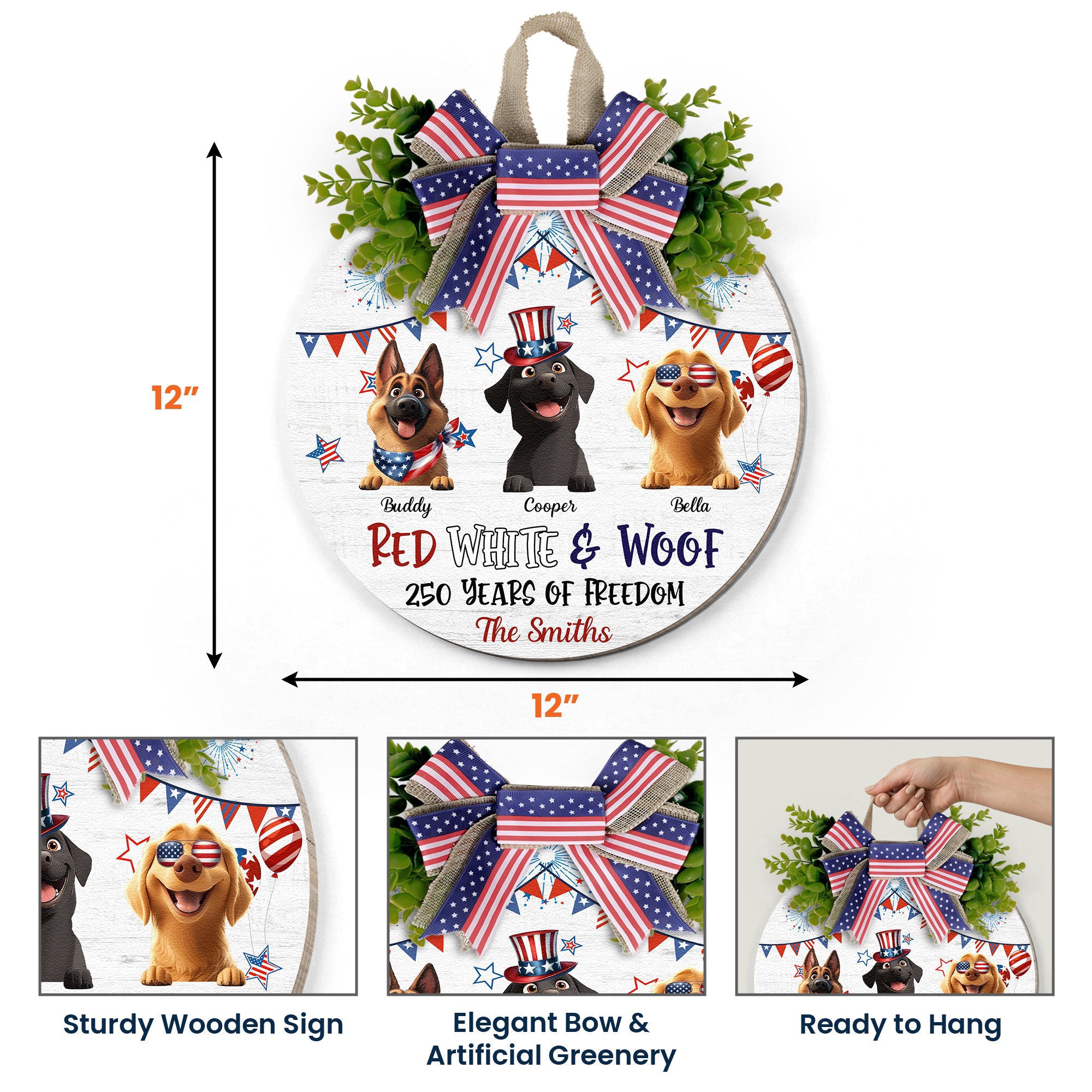 Red_White_Woof_250_Years_Of_Freedom_Personalized_Wood_Sign_5