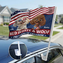 Red-White-&-Woof-Personalized-Car-Flag-1