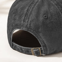 Reel Cool Dad, Grandpa, Papa - Custom Kids' Names - Personalized Distressed Denim Cap