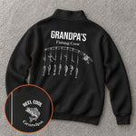 Reel Cool Grandpa Gift For Grandpa, Papa, Fishing Man - Personalized Sweatshirt