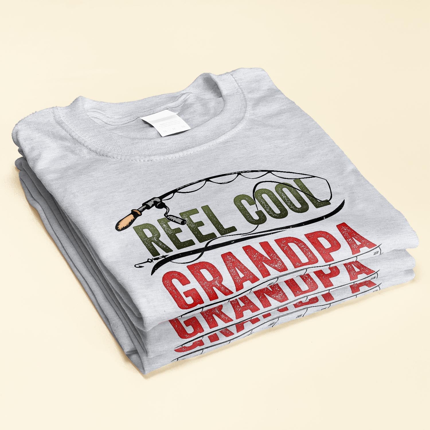 Reel Cool Grandpa - Personalized Shirt