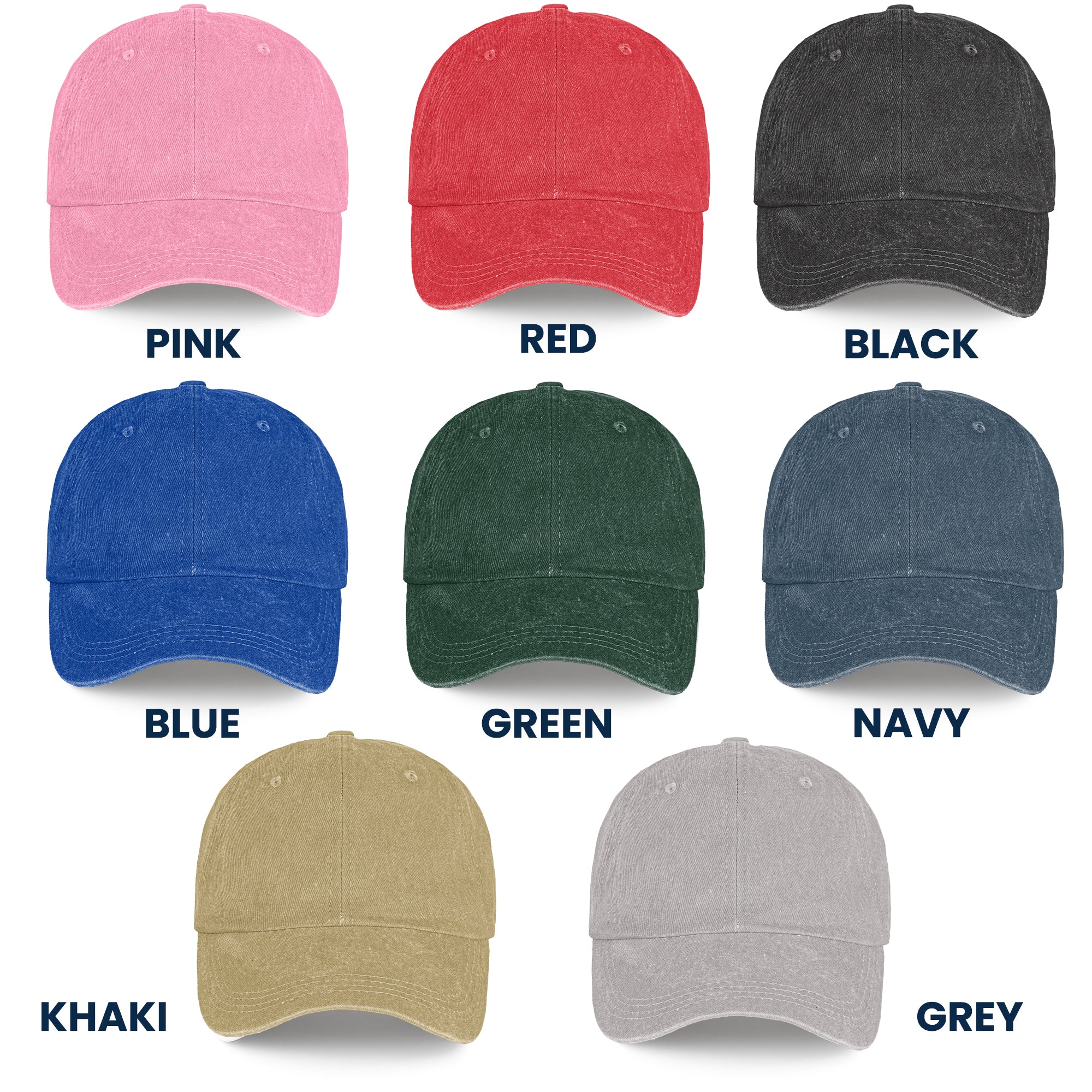 Rejecting Kings Since 1776 - Personalized Distressed Denim Cap