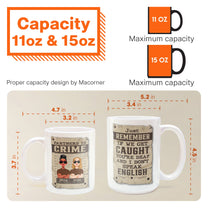 Remember If We Get Caught - Personalized Mug