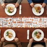 Repeating-Names-Autumn-Leaves-Pumpkin-Pattern-Decor-Personalized-Table-Runner-3