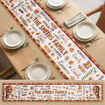 Repeating-Names-Autumn-Leaves-Pumpkin-Pattern-Decor-Personalized-Table-Runner-4