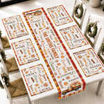 Repeating-Names-Autumn-Leaves-Pumpkin-Pattern-Decor-Personalized-Table-Runner-Set-1