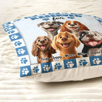 Reserve For The Dog - Personalized Pillow (Insert Included)