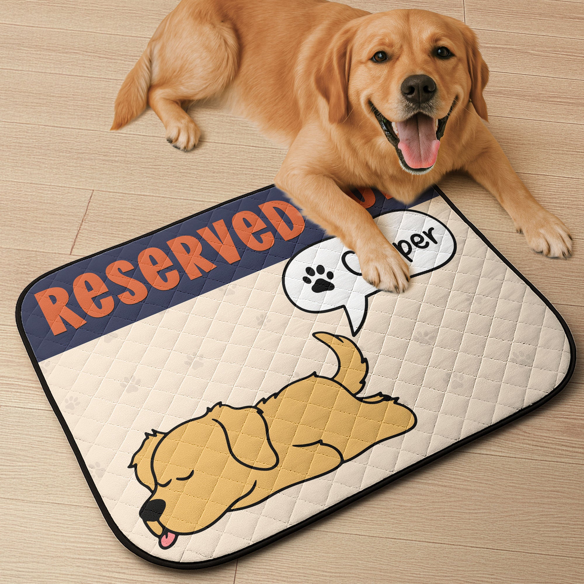Reserved For ... - Personalized Dog Cooling Mat