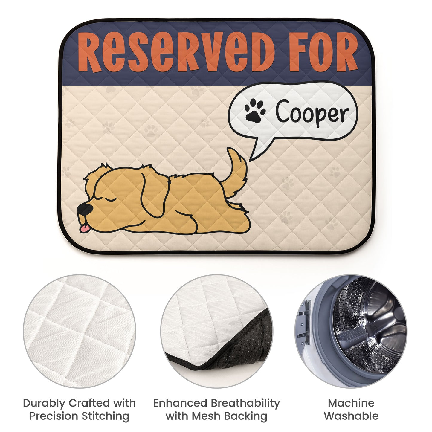 Reserved For ... - Personalized Dog Cooling Mat