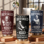 Retired_Not_My_Problem_Anymore_Custom_Photo_Sketch_Line_Art_Gift_For_Coworker_Boss_Personalized_Tumbler_Cup_1