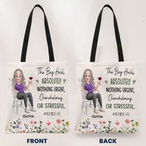 Retirement Bag Retired Life Gifts For Her - Personalized Tote Bag