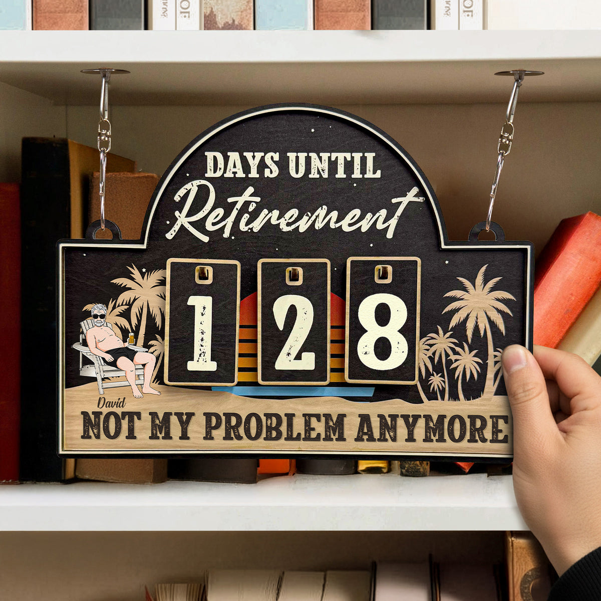 Retirement Not My Problem Anymore - Personalized Countdown Tracker ...