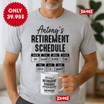 Retirement Schedule Do What Ever The Fck I Want - Custom Gift Set