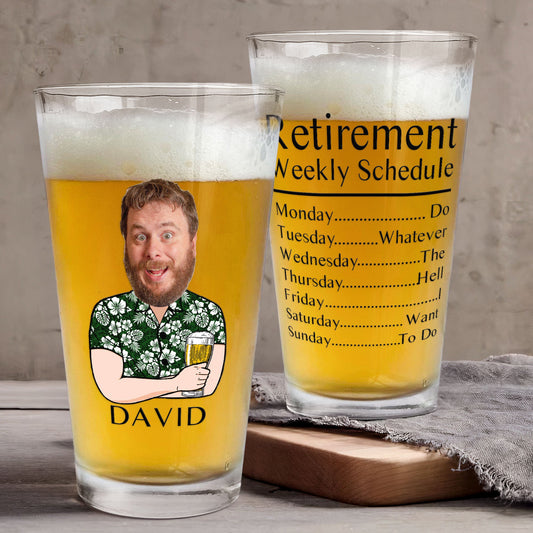 Retirement Glass Retirement Beer Glass – Macorner