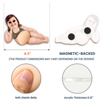 Retirement-Funny-Gift-Custom-Face-For-Him,-Her-3D-Squishy-Big-Belly-Personalized-Fridge-Magnet-3