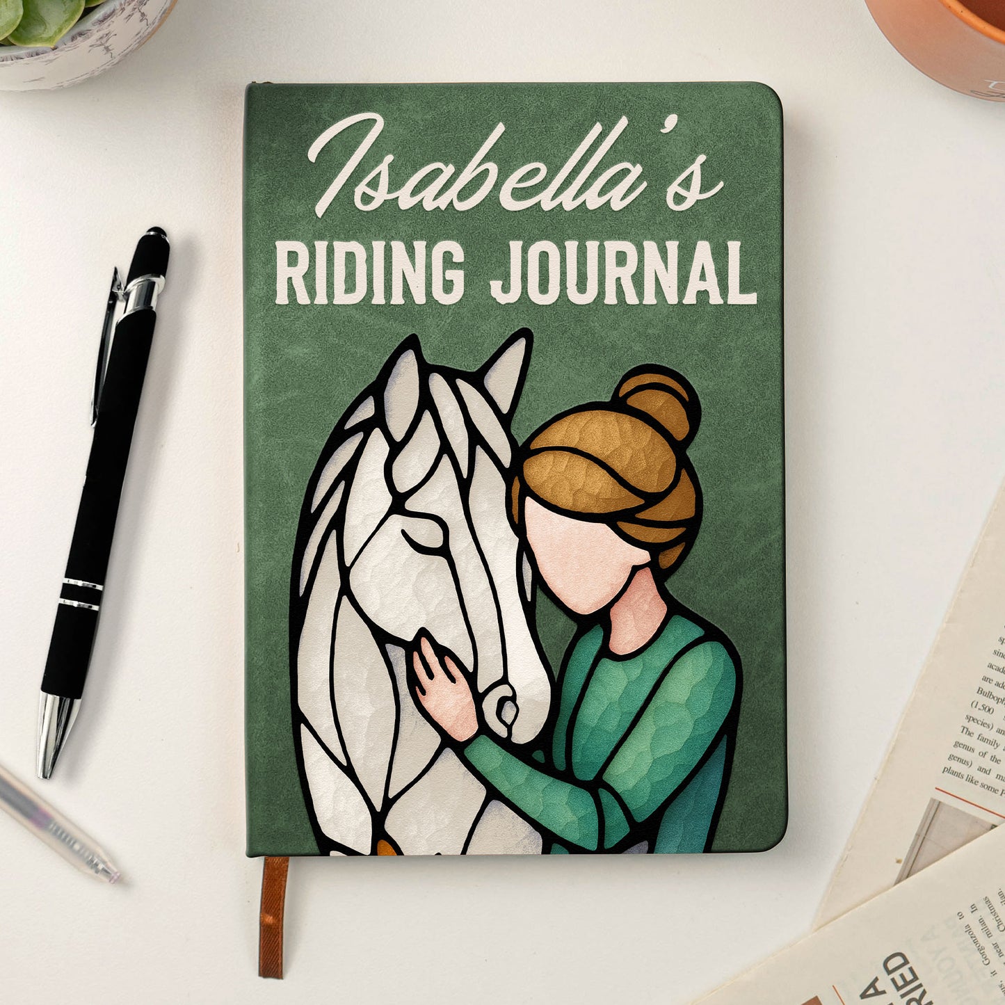 Riding Journal - Personalized Leather Journal
