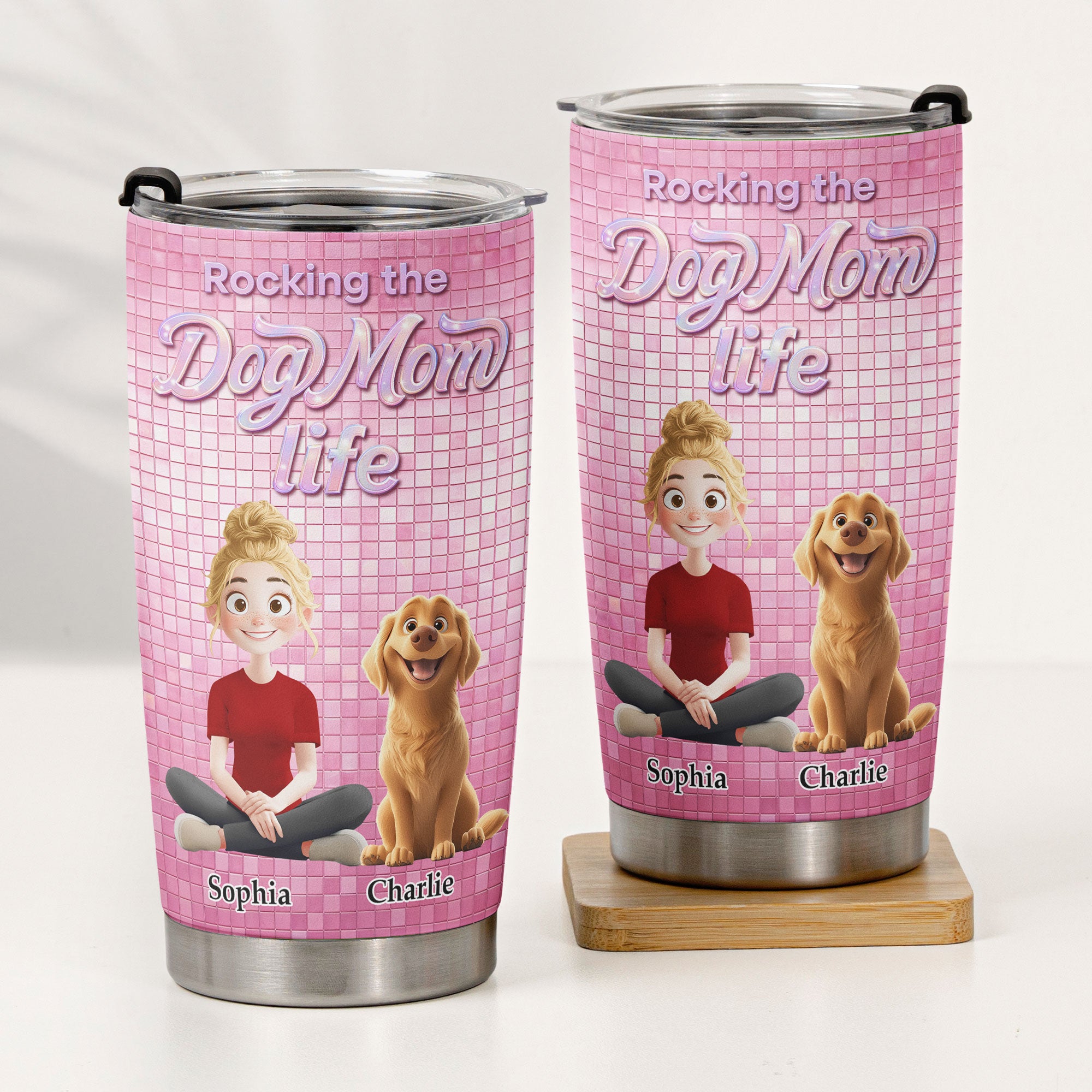 Rocking-The-Dog-Mom-Life-Personalized-Tumbler-4