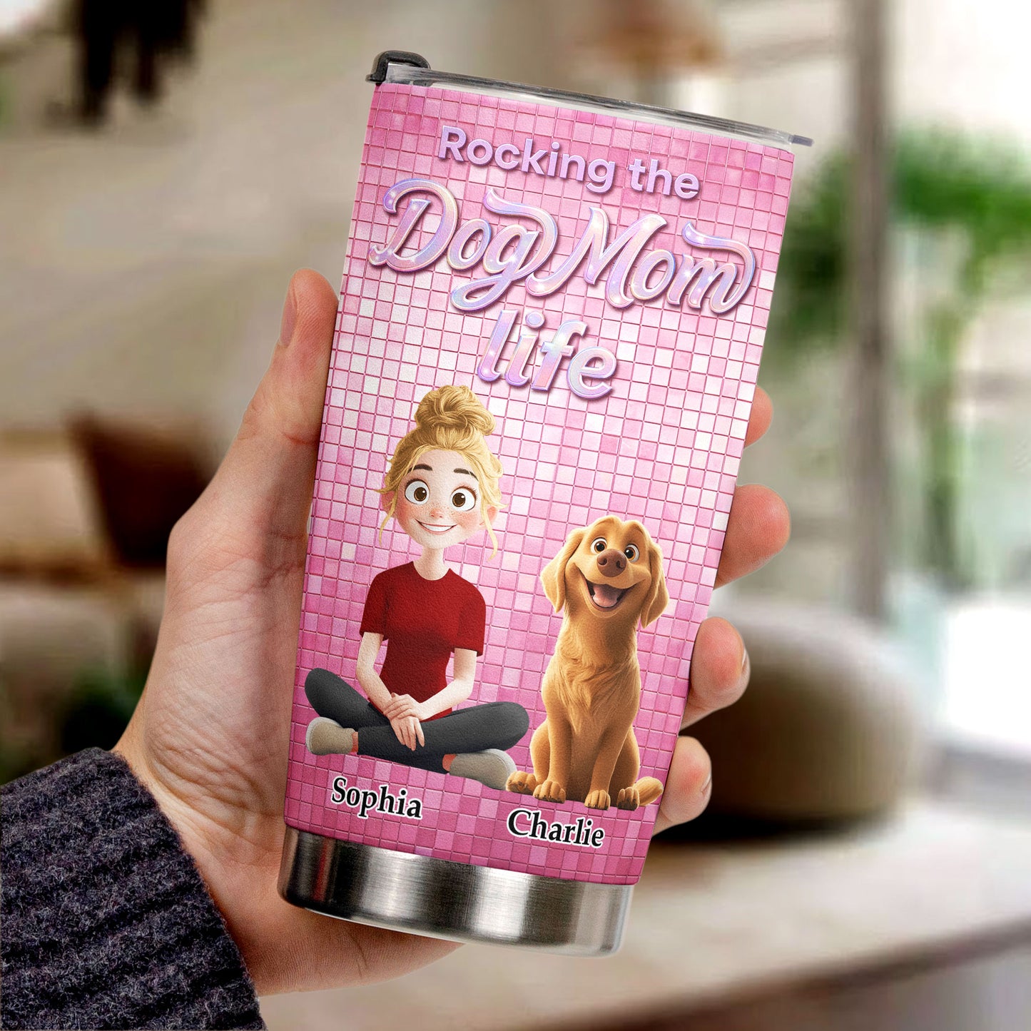 Rocking-The-Dog-Mom-Life-Personalized-Tumbler-5