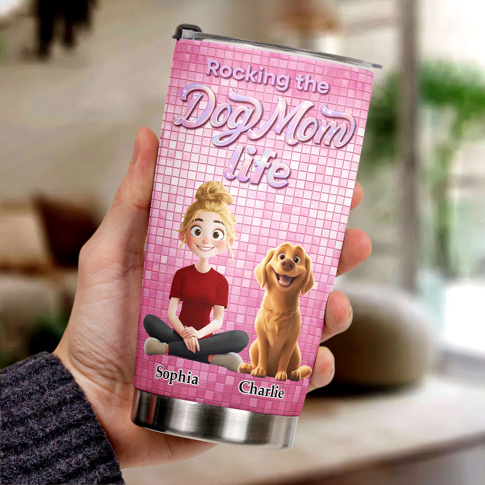 Rocking-The-Dog-Mom-Life-Personalized-Tumbler-5