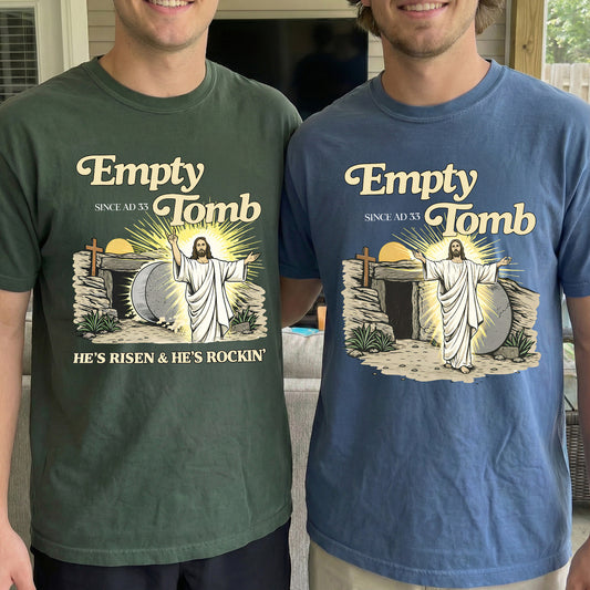 Empty Tomb For Easter Season - Personalized Shirt