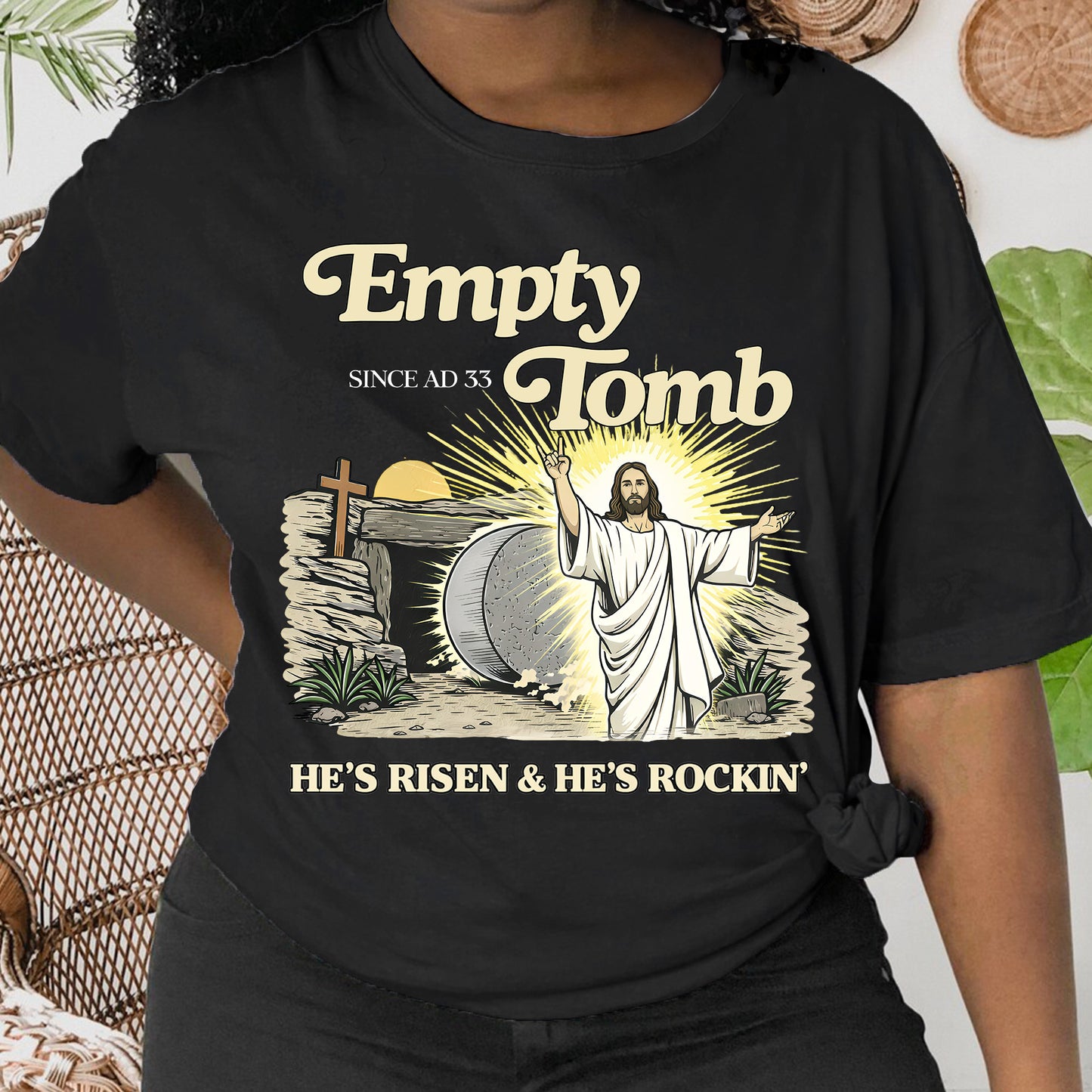 Empty Tomb For Easter Season - Personalized Shirt