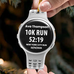 Running Watch - Personalized Acrylic Ornament