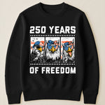 Funny Eagel 250 Years Happy -  Shirt