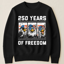 Funny Eagel 250 Years Happy -  Shirt