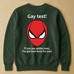 Funny Shirt - Gay Test - Airport Gag Exchange Funny T-Shirt, White Elephant Party - Shirt
