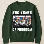 Funny Eagel 250 Years Happy -  Shirt