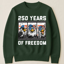 Funny Eagel 250 Years Happy -  Shirt