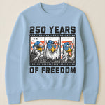 Funny Eagel 250 Years Happy -  Shirt
