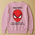 Funny Shirt - Gay Test - Airport Gag Exchange Funny T-Shirt, White Elephant Party - Shirt