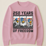 Funny Eagel 250 Years Happy -  Shirt